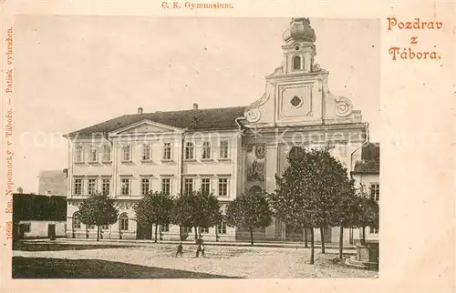 AK / Ansichtskarte Tabor__CZ C. K. Gymnasium 