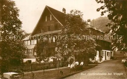 AK / Ansichtskarte Bad_Hinterluetzelau_Weggis_LU Hotel Restaurant 