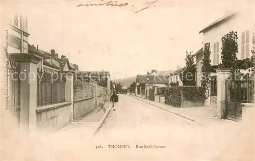 AK / Ansichtskarte Thomery_77 Rue Sadi Carnot 