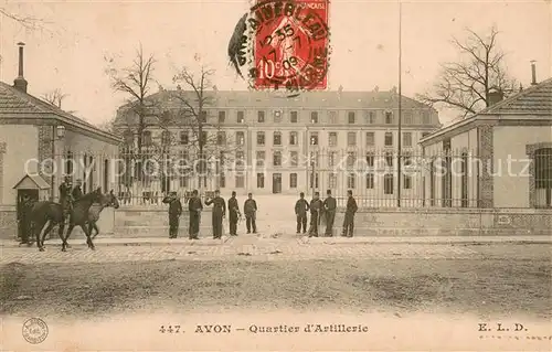 AK / Ansichtskarte Avon_77_Seine et Marne Quartier d Artillerie 