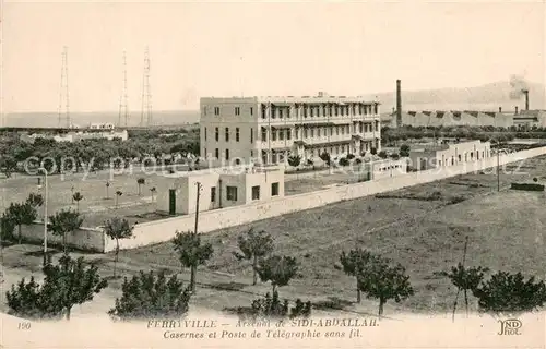 AK / Ansichtskarte Ferryville_Menzel Bourguiba_Tunesie Arsenal de Sidi Abdallah 