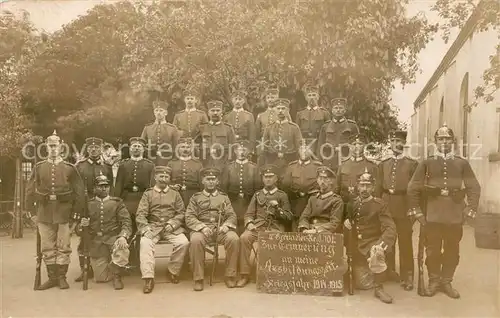 AK / Ansichtskarte Klotzsche_Dresden Gruppenbild II. Grenadier Regt. 101 