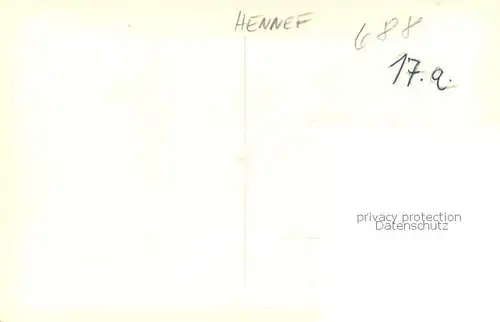 AK / Ansichtskarte Hennef_Sieg Busreisende Hennef Sieg