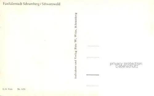 AK / Ansichtskarte Schramberg Panorama Fuenftaelerstadt im Schwarzwald Schramberg