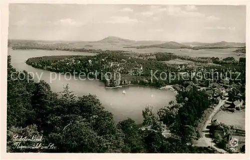 AK / Ansichtskarte Thammuehl_Stare_Splavy_CZ Hirschberger See 