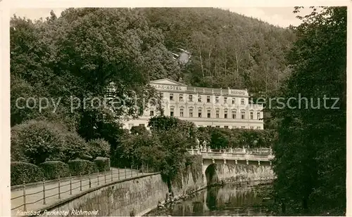 AK / Ansichtskarte Karlsbad_Eger_Karlovy_Vary Parkhotel Richmond 