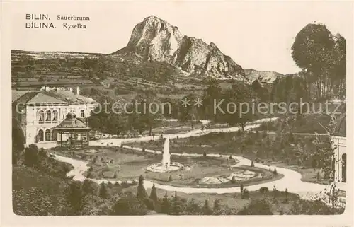 AK / Ansichtskarte Bilin_Bilina_Sauerbrunn_CZ Sauerbrunn 