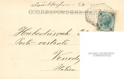 AK / Ansichtskarte Eger__Cheb_Tschechien Parthie a. d. Egerthal 