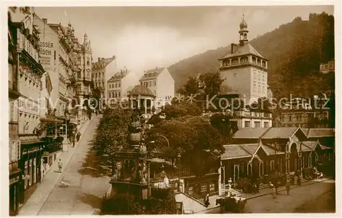AK / Ansichtskarte Karlsbad_Eger_Karlovy_Vary Markt 