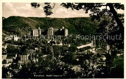 AK / Ansichtskarte Karlsbad_Eger_Karlovy_Vary Hotel Imperial 
