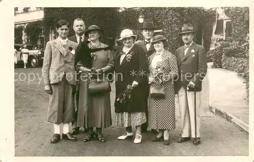 AK / Ansichtskarte Karlsbad_Eger_Karlovy_Vary Gruppenfoto Richmond Park Hotel 