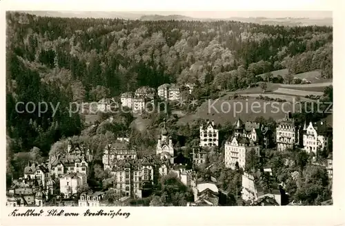 AK / Ansichtskarte Karlsbad_Eger_Karlovy_Vary Teilansicht 