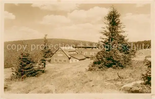 AK / Ansichtskarte Krkonose_CZ Cosecka bouda   Vzlet 