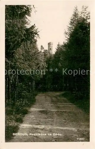 AK / Ansichtskarte Beroun_Beraun_CZ Rozhledna na Dedu 