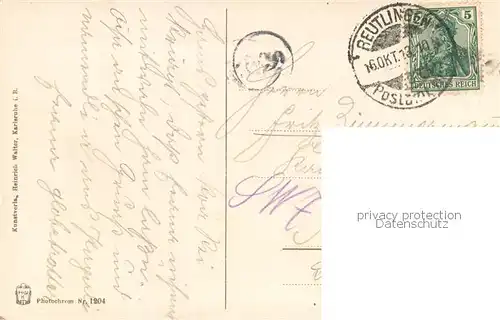 AK / Ansichtskarte Reutlingen_BW Klein Venedig 