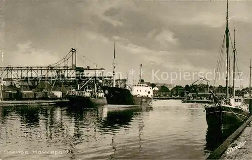 AK / Ansichtskarte Odense Havneparti Odense