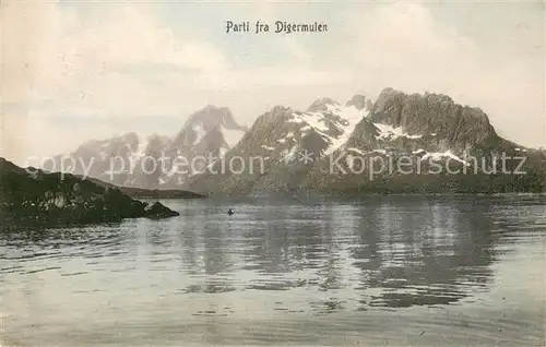 AK / Ansichtskarte Digermulen_Lofoten_Norge Panorama 