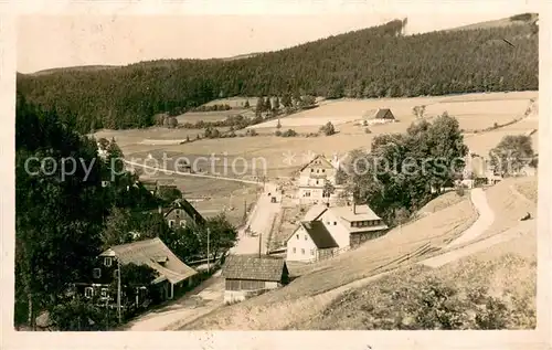 AK / Ansichtskarte Deschnei_Adlergebirge_Destne_v_Orlickych_Horach_CZ Hinterwinkel Dorf im Adlergebirge 