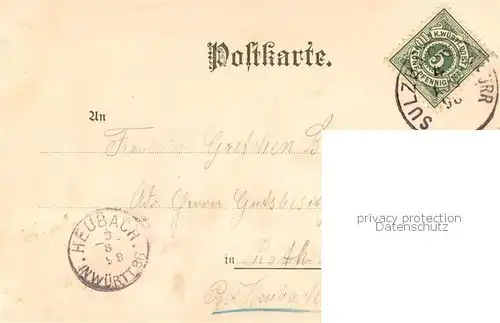 AK / Ansichtskarte Sulzbach_Murr Gesamtansicht Sulzbach Murr