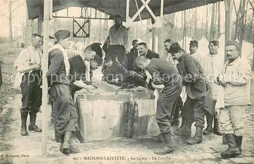 AK / Ansichtskarte Maisons Laffitte_78 Camp le lavabo 