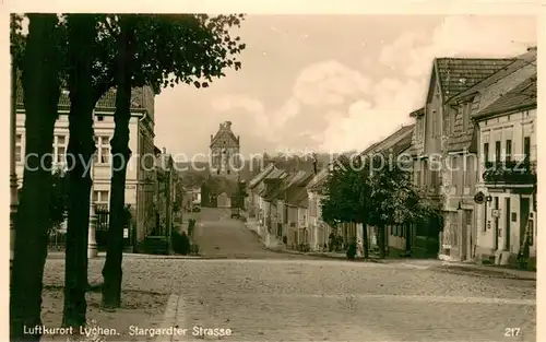 AK / Ansichtskarte Lychen Stargardter Strasse Lychen