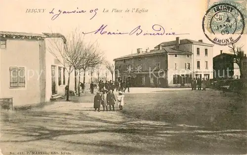 AK / Ansichtskarte Irigny_69_Rhone Place de l Eglise 