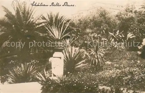 AK / Ansichtskarte Beaulieu_ sur Mer_06 Chateau Belles Fleurs Jardin 
