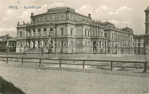 AK / Ansichtskarte Prag__Prahy_Prague Rudolfinum Aussenansicht 