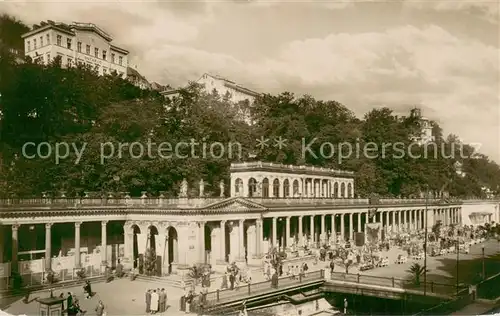 AK / Ansichtskarte Karlovy_Vary_Karlsbad Kolonnade 