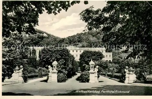 AK / Ansichtskarte Karlsbad_Eger_Karlovy_Vary Parkhotel Richmond 