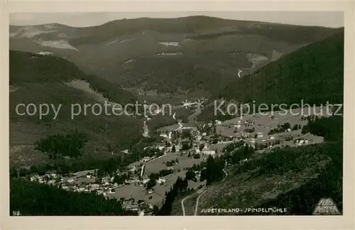 AK / Ansichtskarte Spindelmuehle_Riesengebirge_Spindleruv_Mlyn_CZ Gesamtansicht Tal 