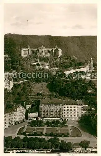 AK / Ansichtskarte Karlsbad_Eger_Karlovy_Vary Hotel Imperial Aussenansicht 