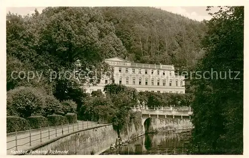 AK / Ansichtskarte Karlsbad_Eger_Karlovy_Vary Parkhotel Richmond 