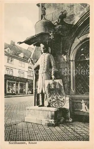 AK / Ansichtskarte Nordhausen__Thueringen Roland 