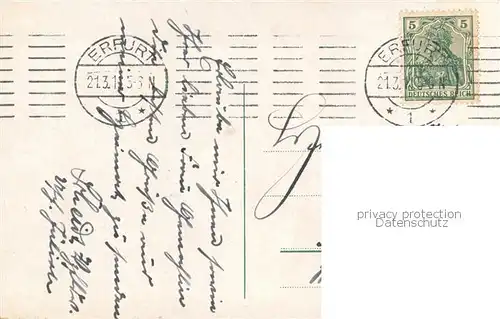 AK / Ansichtskarte Erfurt Pfoertchenbruecke Erfurt