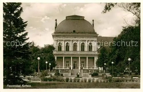 AK / Ansichtskarte Franzensbad_Boehmen Kurhaus Aussenansicht Franzensbad_Boehmen