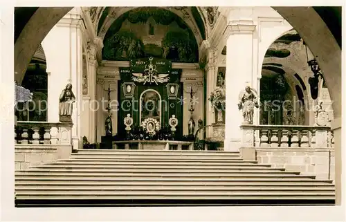 AK / Ansichtskarte Pribram_CZ Svata Hora   Oltar padlych 