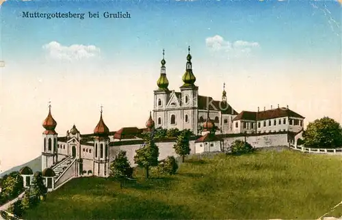 AK / Ansichtskarte Grulich_Sudetengau_Kraliky_CZ Muttergottesberg 