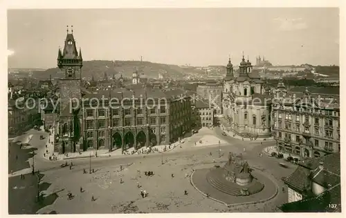 AK / Ansichtskarte Prag__Prahy_Prague Altstaedter Rind 