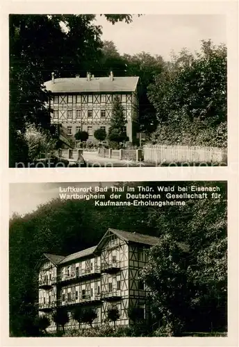 AK / Ansichtskarte Bad_Thal_Ruhla Wartburgheim Fachwerkhaus Bad_Thal_Ruhla