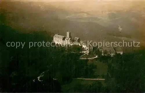 AK / Ansichtskarte Wartburg_Eisenach Fliegeraufnahme Wartburg Eisenach