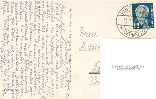 AK / Ansichtskarte Bad_Suderode Gesamtansicht Bad_Suderode