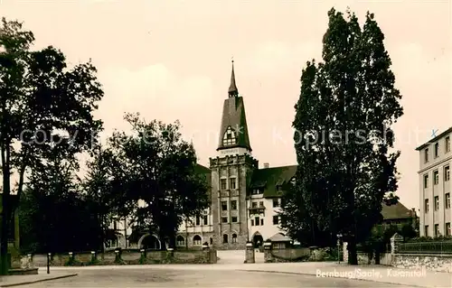 AK / Ansichtskarte Bernburg_Saale Kuranstalt Bernburg_Saale