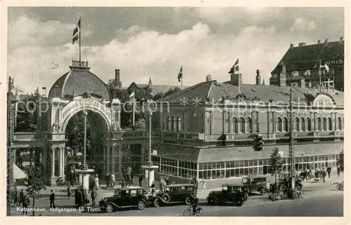 AK / Ansichtskarte Kobenhavn Indgangen til Tivoli Kobenhavn