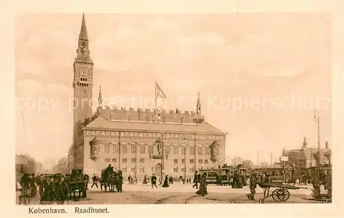 AK / Ansichtskarte Kobenhavn Raadhuset Kobenhavn