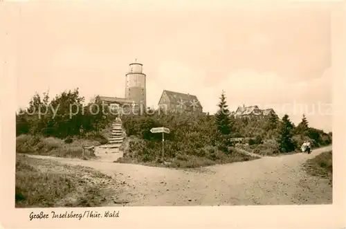 AK / Ansichtskarte Grosser_Inselsberg Panorama Grosser Inselsberg