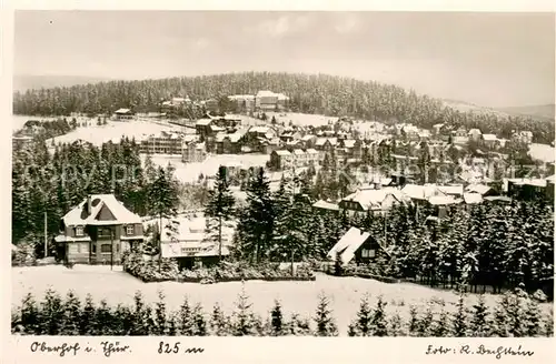 AK / Ansichtskarte Oberhof_Thueringen Panorama Oberhof Thueringen