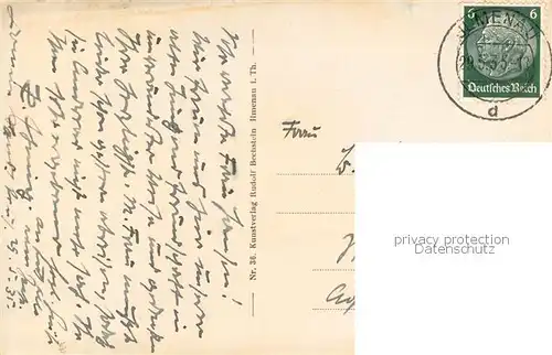 AK / Ansichtskarte Ilmenau_Thueringen An der Stadtkirche Ilmenau Thueringen