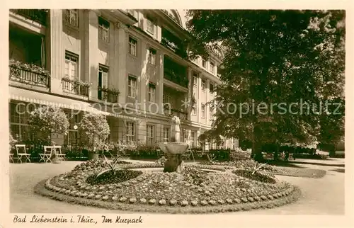 AK / Ansichtskarte Bad_Liebenstein Kurpark Bad_Liebenstein