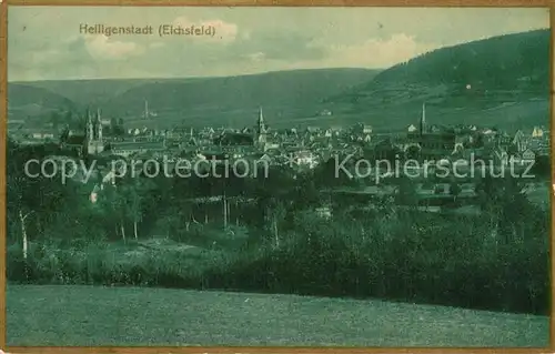 AK / Ansichtskarte Heiligenstadt_Eichsfeld Panorama Heiligenstadt_Eichsfeld